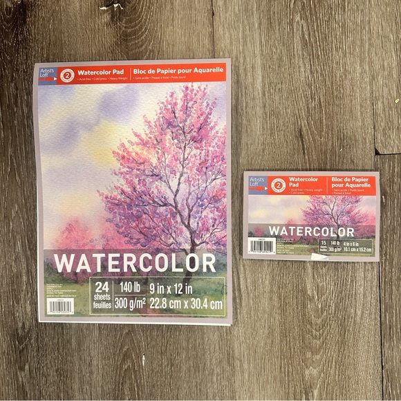 42 Holbein HWC Holbein Watercolor Paints with Paintbrushes + Watercolor Pads - Picture 11 of 12